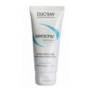 Ducray Keracnyl Foaming Gel, 100 ml Face & Body Acne Prone Skin