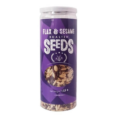 True Elements Roasted Flax & Sesame Seed, Unflavoured 125 g True Elements Roasted Flax & Sesame Seed, Unflavoured 125 g
