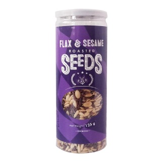 True Elements Roasted Flax & Sesame Seed, Unflavoured 125 g