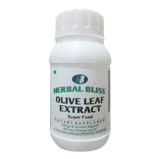 Herbal Bliss Olive Leaf Extract, 60 capsules