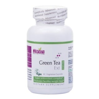 Zenith Nutrition Green Tea Extract (250 mg), 60 capsules Unflavoured