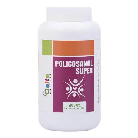 Delta Matters Policosanol Super, 200 capsules Delta Matters Policosanol Super, 200 capsules