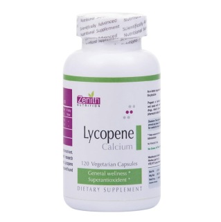 Zenith Nutrition Lycopene with Calcium, 120 capsules