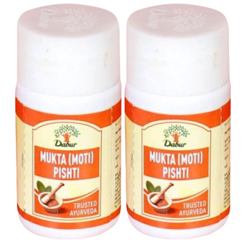 Dabur Mukta (Moti) Pishti, 1 g - Pack of 2
