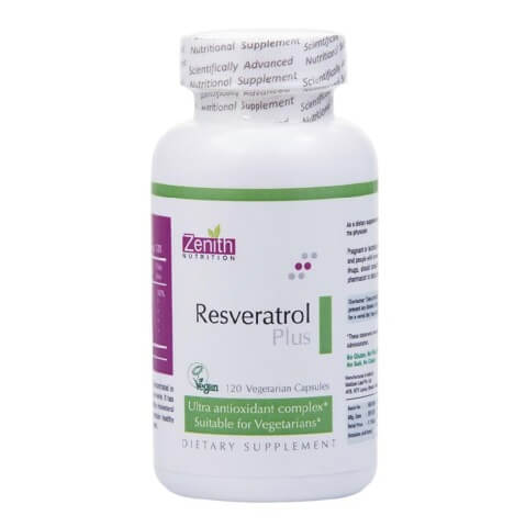 Zenith Nutrition Resveratrol/Green Tea/C/Grapeseed Plus, 120 capsules Zenith Nutrition Resveratrol/Green Tea/C/Grapeseed Plus, 120 capsules
