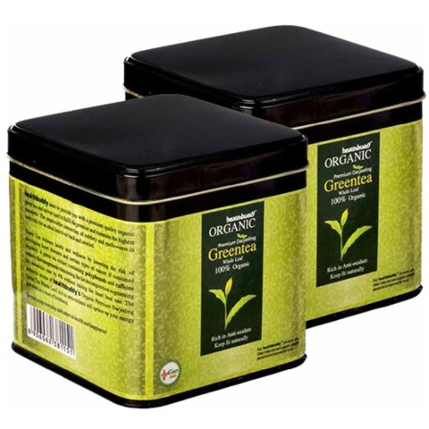 Healthbuddy Organic Premium Green Tea wholeleaf, 0.1 kg Unflavoured - Pack of 2 Healthbuddy Organic Premium Green Tea wholeleaf, 0.1 kg Unflavoured - Pack of 2