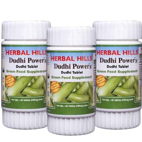 Herbal Hills Dudhi Power (Heart Care), 60 tablet(s) - Pack of 3 Herbal Hills Dudhi Power (Heart Care), 60 tablet(s) - Pack of 3