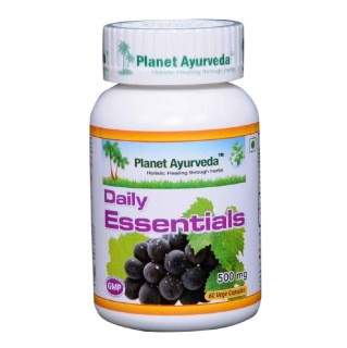 Planet Ayurveda Daily Essentials (500 mg), 60 veggie capsule(s)