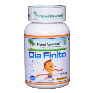 Planet Ayurveda Dia Finito (50 mg), 60 veggie capsule(s)