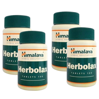 Himalaya Herbolax,  100 capsules  - Pack of 4