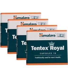 Himalaya Tentex Royal 10 capsules - Pack of 4 Himalaya Tentex Royal 10 capsules - Pack of 4