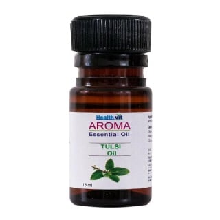 Healthvit Aroma Tulsi (Basil) Oil, for All Hair Types 15 ml
