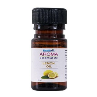 Healthvit Aroma Lemon Oil, 15 ml for All Skin Types