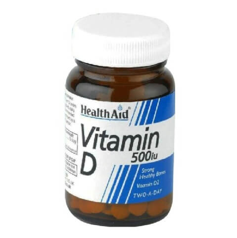 HealthAid Vitamin D (500IU),  60 tablet(s) 