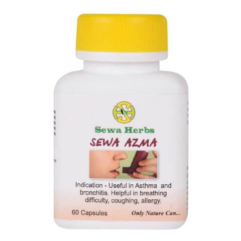 Sewa Herbs Azma, 60 capsules Sewa Herbs Azma, 60 capsules