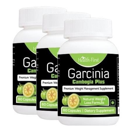 Health first Garcinia Combogia Plus, 60 capsules - Pack of 3 Health first Garcinia Combogia Plus, 60 capsules - Pack of 3