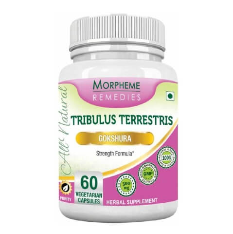 Morpheme Remedies Tribulus Terrestris (500 mg), 60 veggie capsule(s) Morpheme Remedies Tribulus Terrestris (500 mg), 60 veggie capsule(s)