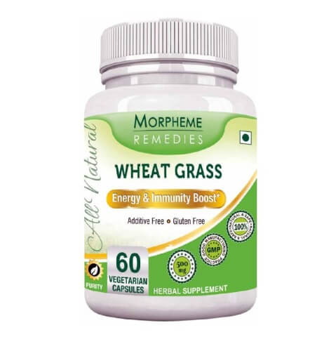 Morpheme Remedies Wheat Grass (500 mg), 60 veggie capsule(s) Morpheme Remedies Wheat Grass (500 mg), 60 veggie capsule(s)