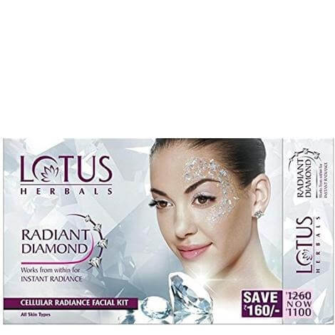 Lotus Herbals Radiant Diamond Facial Kit,  1 Piece(s)/Pack  Radiance 