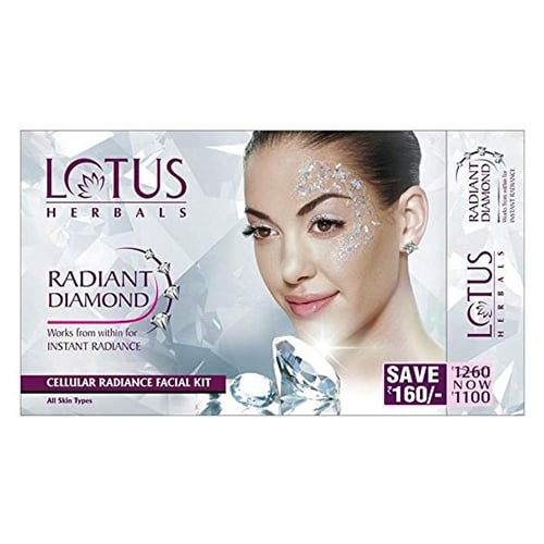 Lotus Herbals Radiant Diamond Facial Kit,  1 Piece(s)/Pack  Radiance 