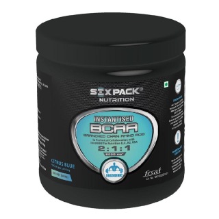 Six Pack Nutrition Instantised BCAA 2:1:1, 0.66 lb Citrus Blue