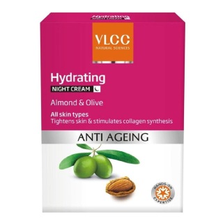 VLCC Hydrating Night Cream, 50 g Anti Ageing
