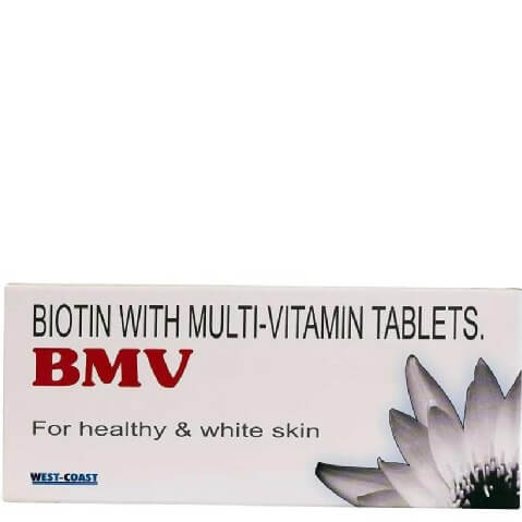 BMV Biotin Multivitamin, Unflavoured 30 tablet(s) BMV Biotin Multivitamin, Unflavoured 30 tablet(s)