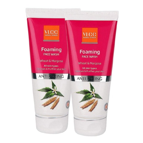 VLCC Foaming Face Wash - Pack of 2, 100 ml Anti Ageing VLCC Foaming Face Wash - Pack of 2, 100 ml Anti Ageing