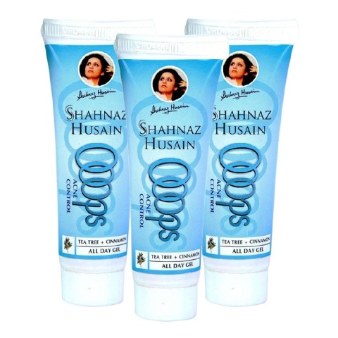 Shahnaz Husain Ooops Gel - Pack of 3, 25 g Acne Control Shahnaz Husain Ooops Gel - Pack of 3, 25 g Acne Control
