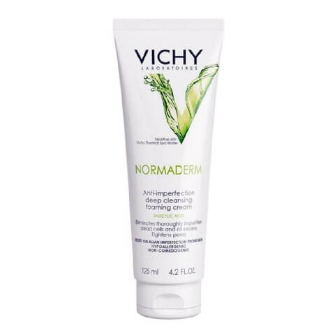 Vichy Normaderm Deep Cleansing Foaming Cream,  125 ml  Anti Imperfection 