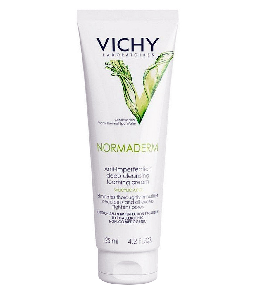 Vichy Normaderm Deep Cleansing Foaming Cream,  125 ml  Anti Imperfection 