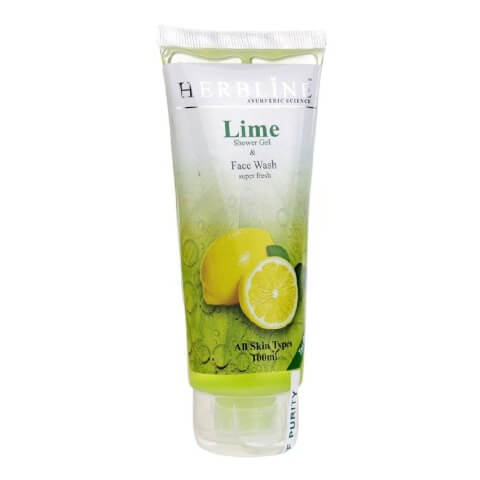Herbline Lime Face Wash, 100 ml for All Skin Types Herbline Lime Face Wash, 100 ml for All Skin Types