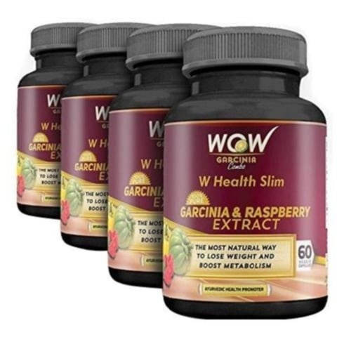 WOW Garcinia & Raspberry Extract, 60 veggie capsule(s) Unflavoured WOW Garcinia & Raspberry Extract, 60 veggie capsule(s) Unflavoured