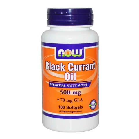 Now Black Currant Oil (500 mg), 100 softgels Now Black Currant Oil (500 mg), 100 softgels