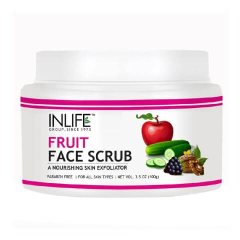 INLIFE Face Scrub, 100 g Natural Fruit INLIFE Face Scrub, 100 g Natural Fruit