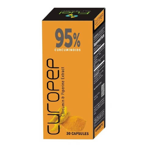 Sharrets 95% Curcumin & Piperine Extract (Curopep), 30 capsules Sharrets 95% Curcumin & Piperine Extract (Curopep), 30 capsules