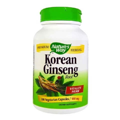 Nature's Way Korean Ginseng Root, 100 capsules Nature's Way Korean Ginseng Root, 100 capsules
