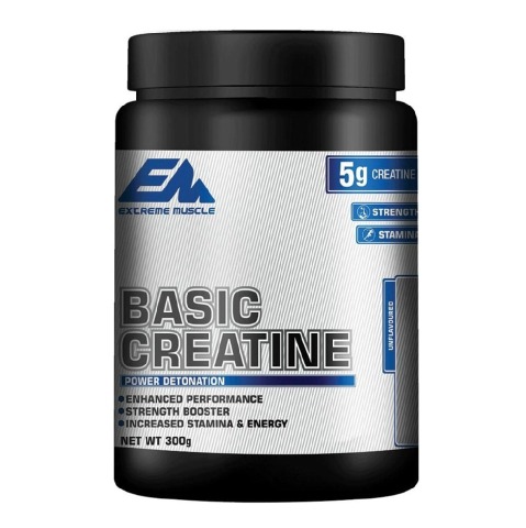 Extreme Muscle Basic Creatine,  Unflavoured  0.66 lb 