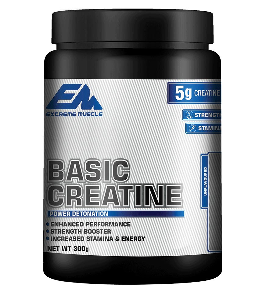 Extreme Muscle Basic Creatine,  Unflavoured  0.66 lb 