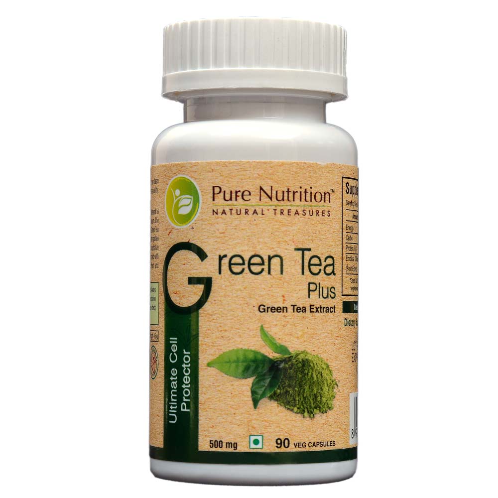 Pure Nutrition Green Tea Plus,  90 capsules  Unflavoured 