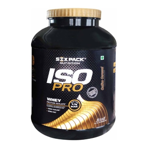 Six Pack Nutrition Iso Pro Whey Protein Isolate, 4.4 lb Coffee Caramel Six Pack Nutrition Iso Pro Whey Protein Isolate, 4.4 lb Coffee Caramel