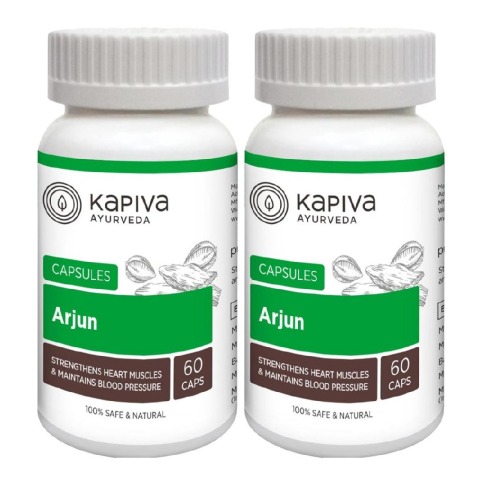 Kapiva Arjun - Pack of 2 60 capsules Kapiva Arjun - Pack of 2 60 capsules