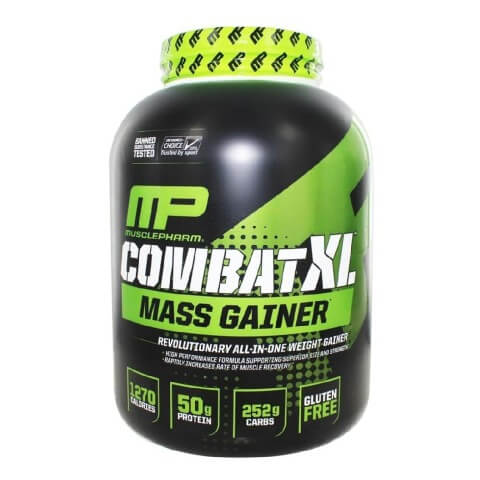 MusclePharm Combat XL Mass Gainer, 6 lb Chocolate MusclePharm Combat XL Mass Gainer, 6 lb Chocolate