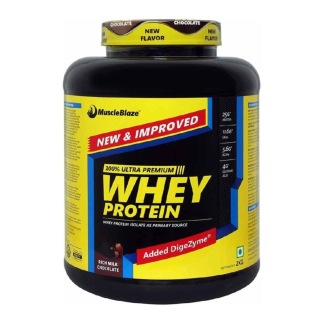MuscleBlaze Whey Protein OP, 4.4 lb Rich Milk Chocolate