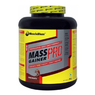 MuscleBlaze Mass Gainer PRO with Creapure OP, 6.6 lb Chocolate