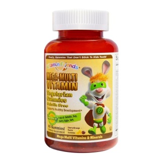 Vitamin Friends Mega-Multi Vitamin, Cherry Orange 60 gummies