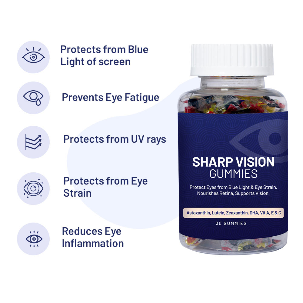 3 - ForMen Sharp Vision,  30 gummies 