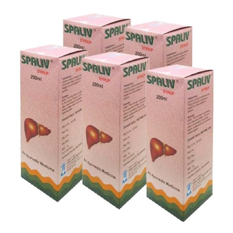 Kairali Spaliv Syrup, 200 ml - Pack of 5 Kairali Spaliv Syrup, 200 ml - Pack of 5