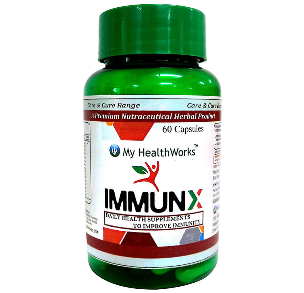 My Healthworks Immun X,  60 capsules 