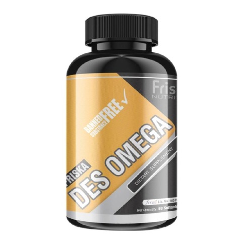 1 - Friska Nutrition Des Omega,  60 softgels 